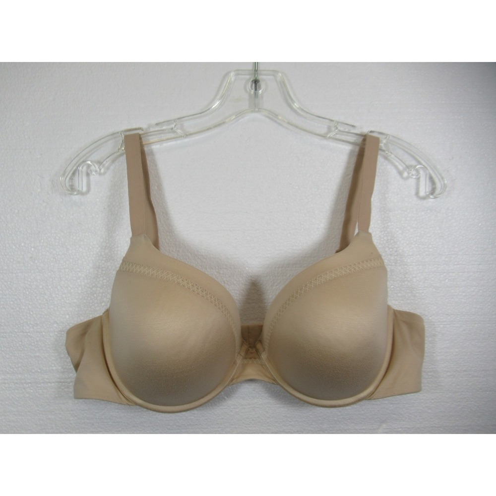 Maidenform Self Expressions Demi T-shirt Bra 40C Beige Underwire SE9500